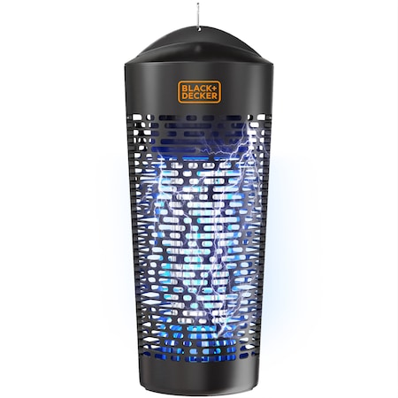 Black & Decker Bug Zapper Mosquito Fly Trap for Home Gnat Killer, Insects Outdoor Half Acre Coverage for Backyard BDPC958